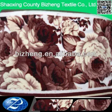 polyester brush flannel fabric for flannel shirt
