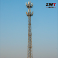 Estrutura durável de suporte de antena de três tubos
