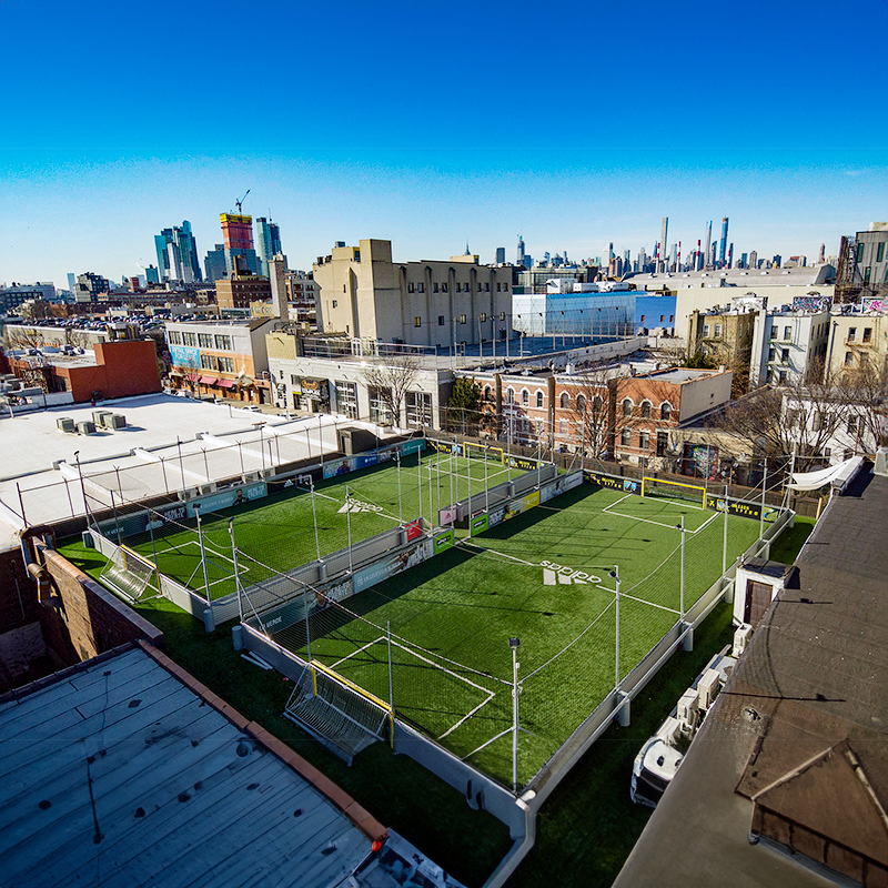 Rooftop Soccer Facilities