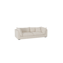 Hygge-Inspired Sofa with Cream Wabi-Sabi Touch for Nordic Market​​