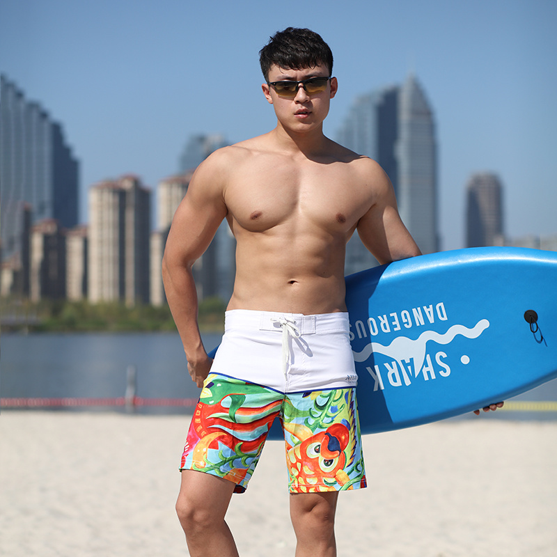 160GSM 4way Stretch Position Quick Dry Swim Shorts