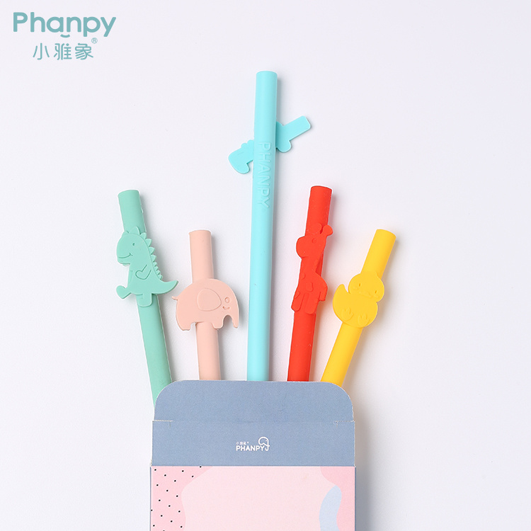 Eco Friendly Products Straw Set Silicone Drinking Straw