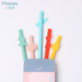 Eco Friendly Products Straw Set Silicone Drinking Straw