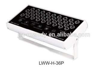 Classic H 36X1W 36W RGB LED Wall Washer RGBW LED Wall washer light lamp ETL Outdoor IP65 DMX DMX512