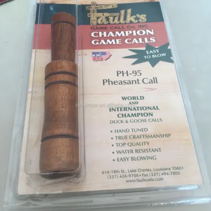 BJ Outdoor New Wood Pheasant Call Duck Calls Goose Calls