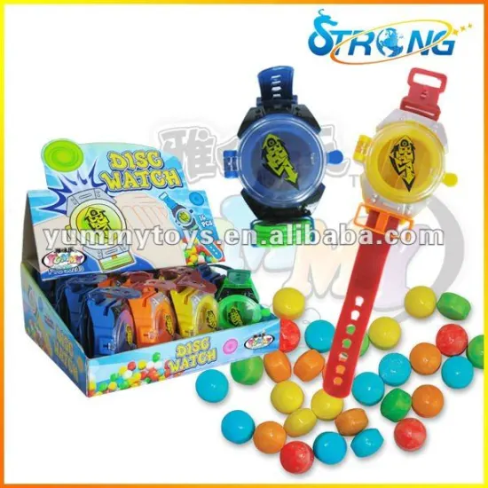 Wrist Watch Of Shootting Toy Candy