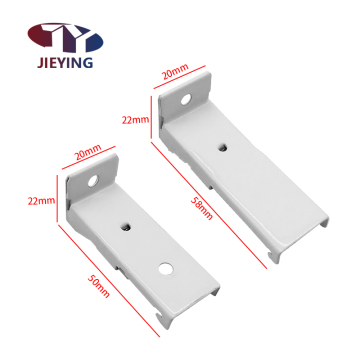 Low Price Iron Curtain Rails and Accessories: Jieying Curtain Track, Brackets, and Hooks for Windows