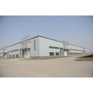 Edificio de estructura de acero para el taller y granjas