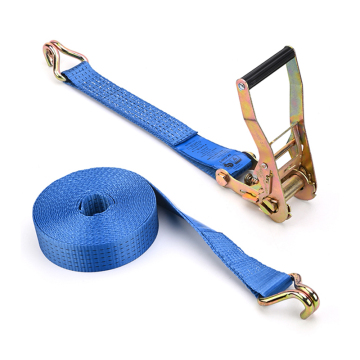 2 Inch x 27ft Ratchet Straps - Heavy Duty 3300lbs Working Load Cargo Truck Straps