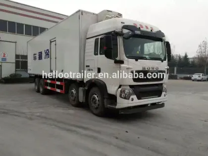 fast food refrigerated van truck ice cream delivery refrigerator van truck