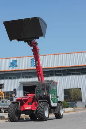 3 Ton Diesel Telehandler Telescopic Loader with 7m Lift Height - Manitou