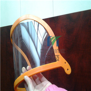 Polycarbonate Sheet Manufacture Plastic Visors for Motor Bike Helmets