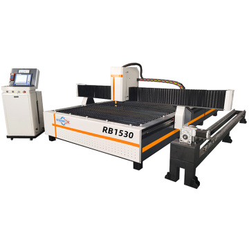 CNC Table Plasma Cutting Machine with Rotary and Good After-sales Service 1530 120A