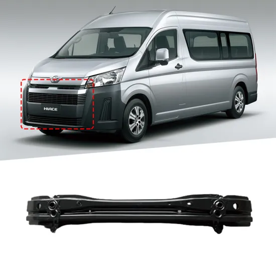 Hiace 2019 Front Lip Bumper and Body Kit - Steel Auto Spare Parts