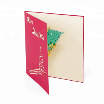 Biglietto di auguri di Buon Natale Biglietto di auguri personalizzato 3D