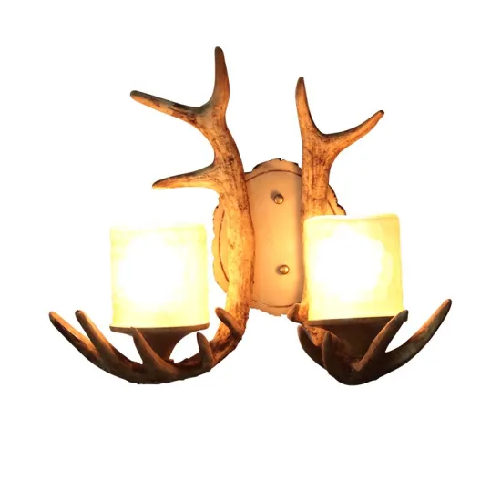 Glass Wall Lights: Deer Design - An Elegant Indoor Decorative Option for Your Home