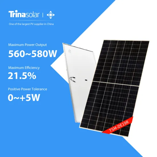 Trina Vertex TSM-DE19R Monocrystalline Solar Panels: 560W, 565W, 570W, 575W, and 580W Power Output Modules
