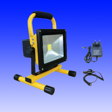 10W Portable Battery Rechargeable LED Floodlight