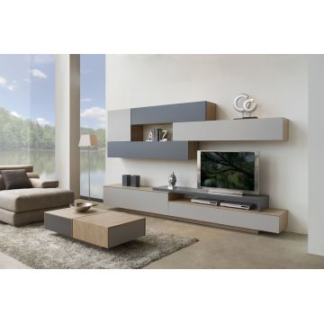 Armário de unidade de entretenimento para armazenamento de TV