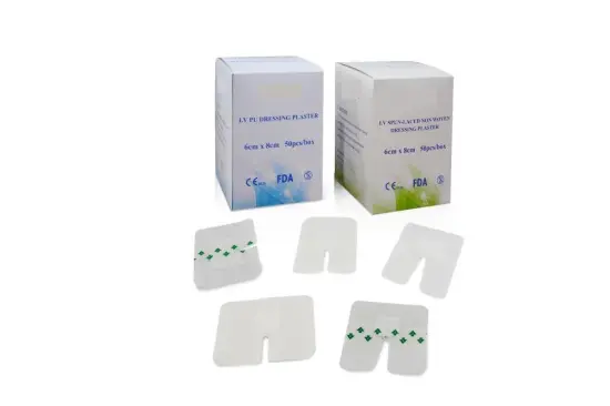 FDA Approved IV PU CANNULA Non Woven Medical Adhesive Plaster
