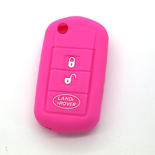 Beautiful design silicon Land Rover car key cover