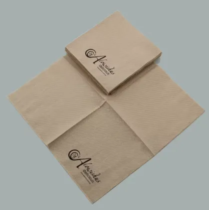 Brown Serviettes Unbleached Brown Napkin Everyday Napkins