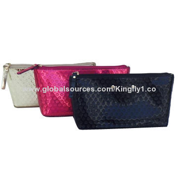 2014 new high-quality fashionable PU leather cosmetic bag, manufacturer in ChinaNew