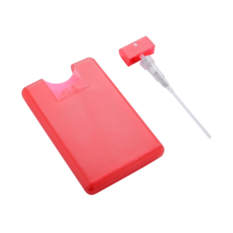 20 ml creditcard Hand Sanitator Spuiter Parfumfles