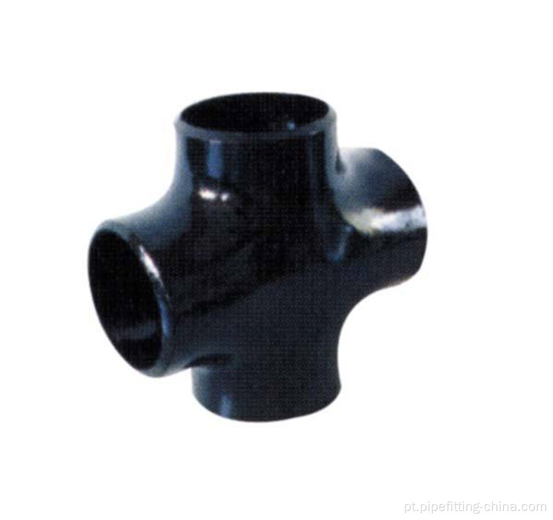 Asme B16.9 Aço Inoxidável Quatro vias Cross Pipe Fitting