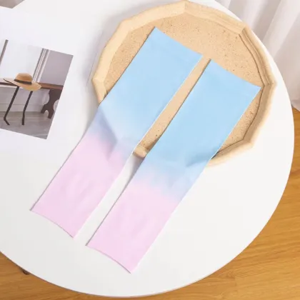 Ice Silk Sun Protection Cycling Arm Sleeves for Summer