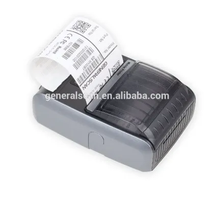GS Android bluetooth barcode printer mini Direct Thermal barcode printer IOS printer