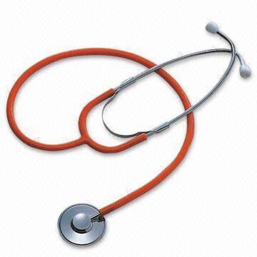 Stethoscope, Made of PVC and Aluminum, Logo Printing is Available