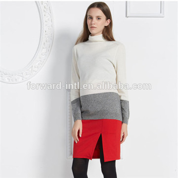 new fashion women cashmere wool knitwear garment , lady cashmere pullover