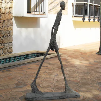 Garden Decorative Abstract Artistry Modern Bronzed Sculpture
