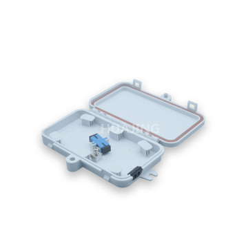 FTTH 1 Core Wall-Mounted Fiber Optic Terminal Box