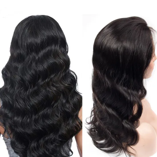 CELIE 10A Transparent Lace Front Wig Human Hair 40inch Body Wave Cuticle Aligned Human Hair Swiss Lace Wig with Baby Hair