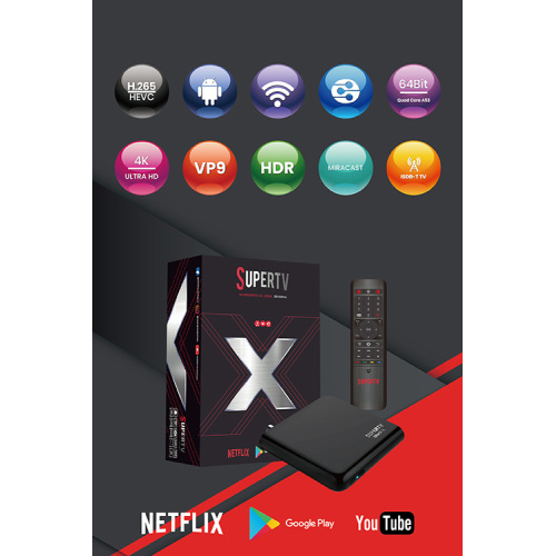 Supertv Black X ISDBT Brasil TV BOX