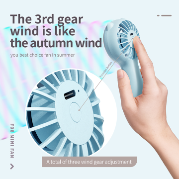 3 in1 Operated Mini Handheld Fan Air Cooling