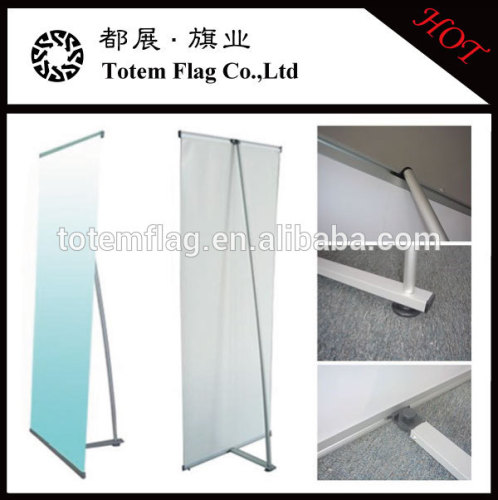 Display Banner Stand , Advertising L Banner Stand