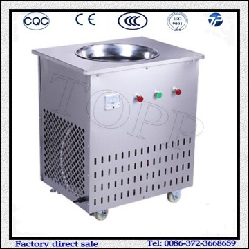 Single Pan Fry Ice Cream Machine