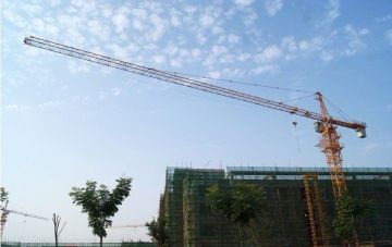 Tower Crane With 55m Height Under Hook, 1.3ton Tip Load Tower Crane 5013