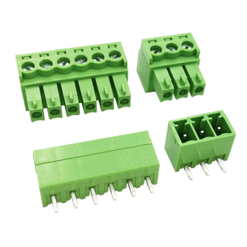 3.50MM Pitch Plug in Female and Vertical Straight Angle Male Terminal Block Connector