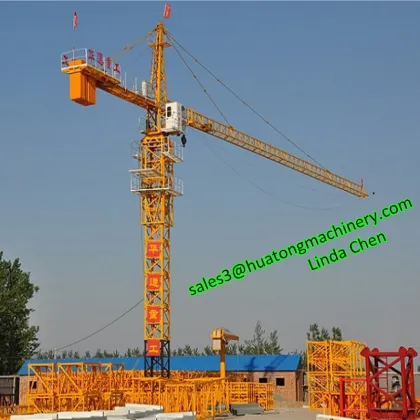 Shandong China famous brand tower crane factory