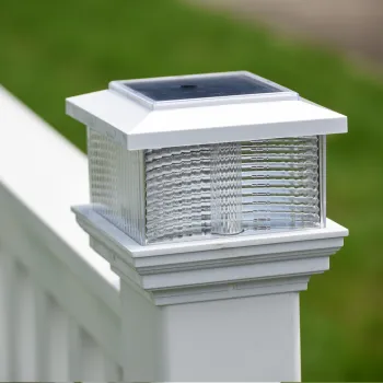 IP44 Waterproof LED Solar Light Caps for 4x4 and 5x5 Outdoor Wood Fence Posts