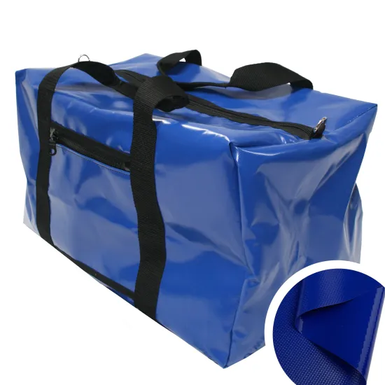 Waterproof PVC Vinyl Coated Tarpaulin - 610gsm Tarpaulin Ideal for Sports Bag