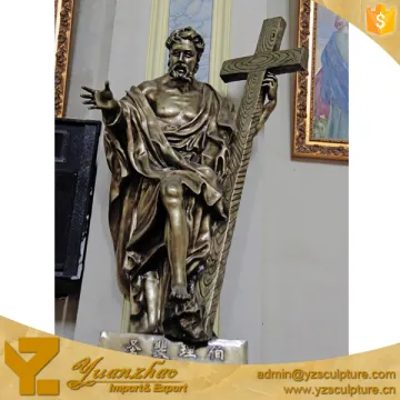 Western Bronze Life Size Religious Jesue Man Sculpture BNS001