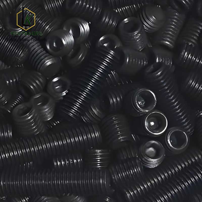 12.9 grade flat point grub screws