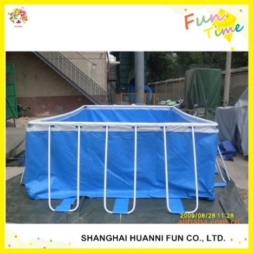2015 High Quality metal frame swimming pool,metal wall swimming pool made in china