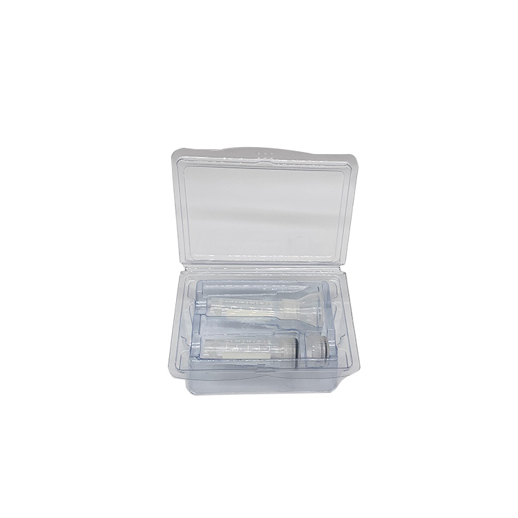 Custom eco friendly clear clamshell packaging