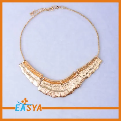 Gold Metal Chain Necklace Chunky Metal Necklace Normally Metal Necklace